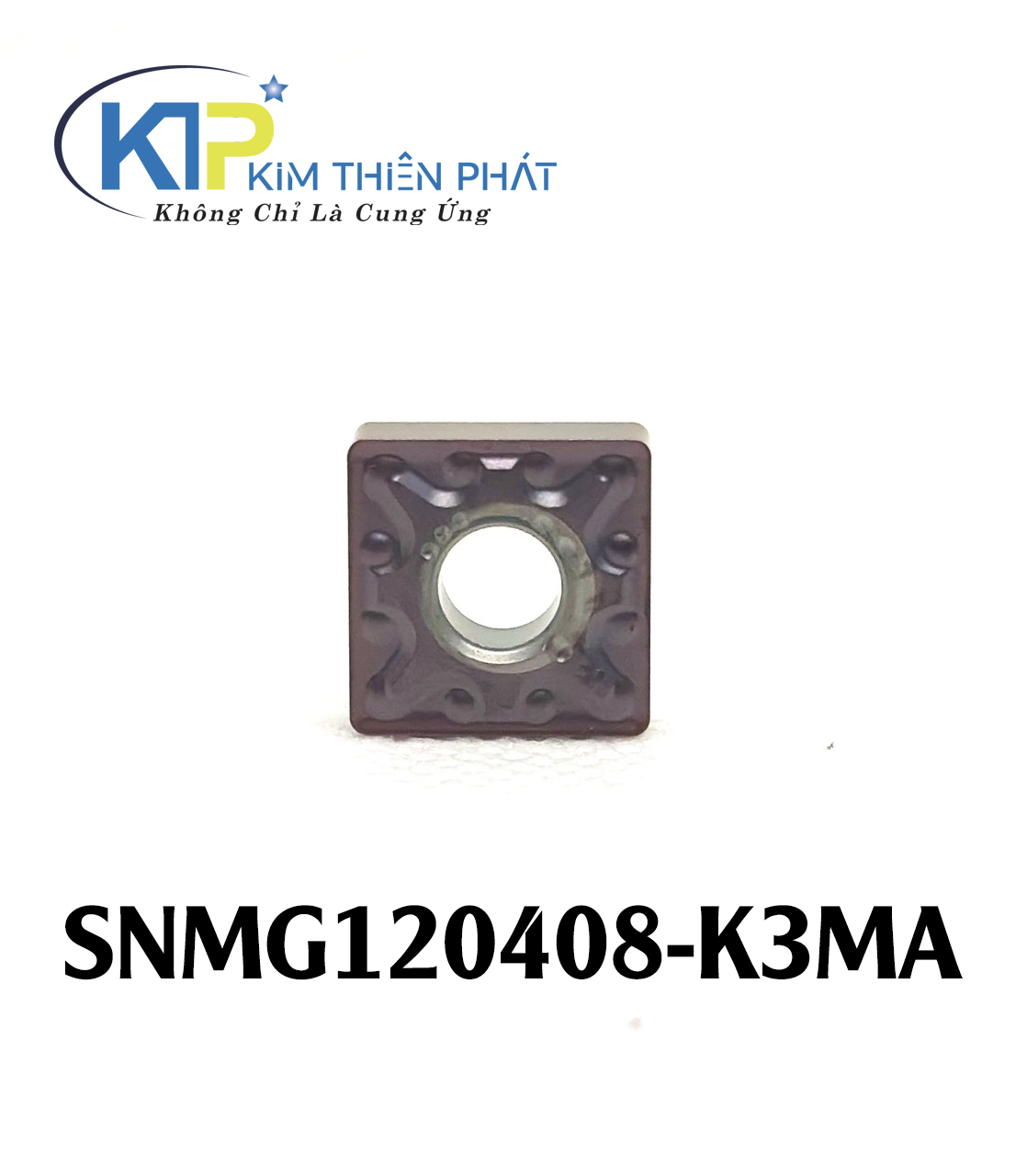 Mảnh dao tiện SNMG120408-K3MA